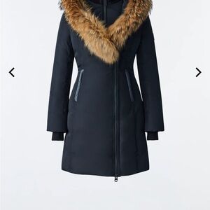 Mackage KAY down coat with natural fur Signature Mackage Collar size L